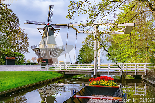 Image of Windmill in the park