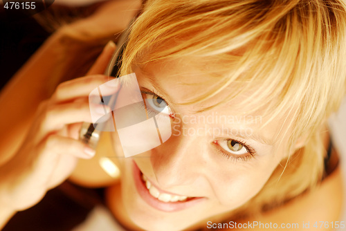 Image of Girl with phone