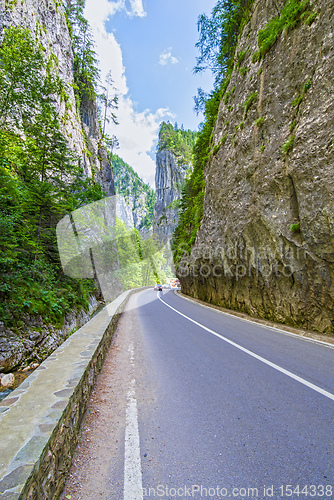 Image of Road through Bicaz Gorge