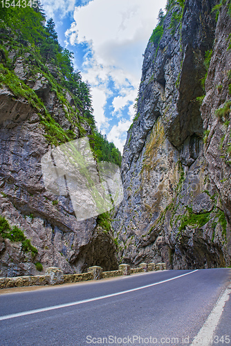 Image of Passageway in rocky mountain