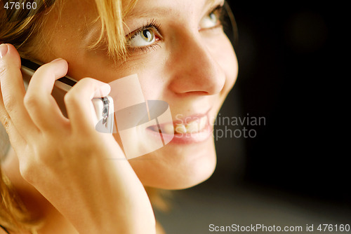 Image of Girl with phone