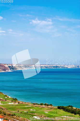 Image of Golf Course on the Sea Shore