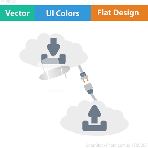 Image of Cloud connection icon