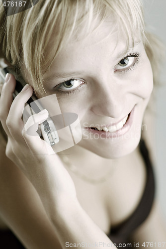 Image of Girl with phone