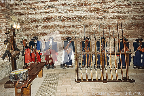 Image of Gunroom in the Old Fort
