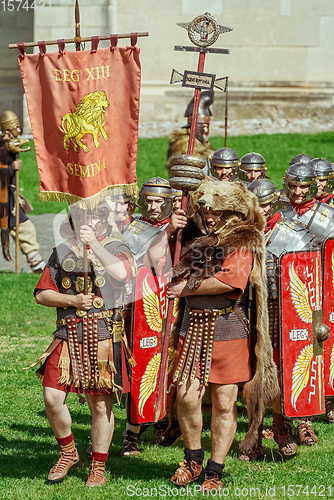 Image of Roman Legionnaires of Legio XIII Gemina