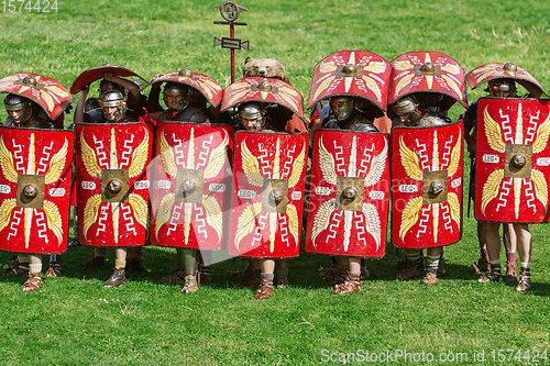 Image of Roman Legionnaires of Legio XIII Gemina