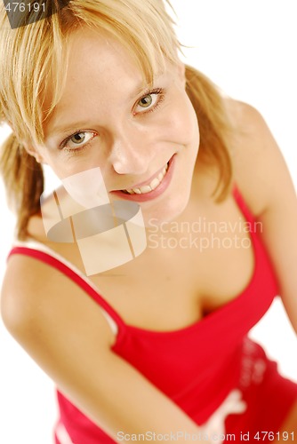 Image of Exercising girl