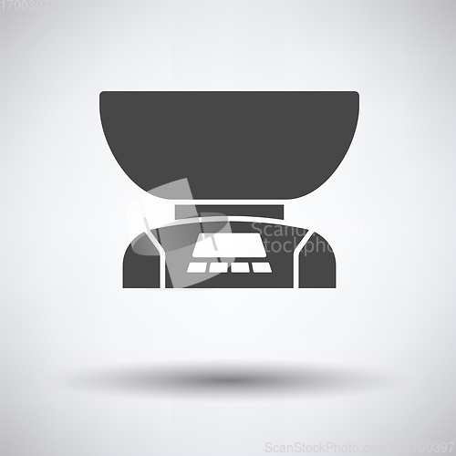 Image of Kitchen electric scales icon