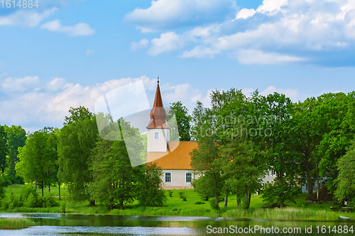 Image of Church on the bank of the lake