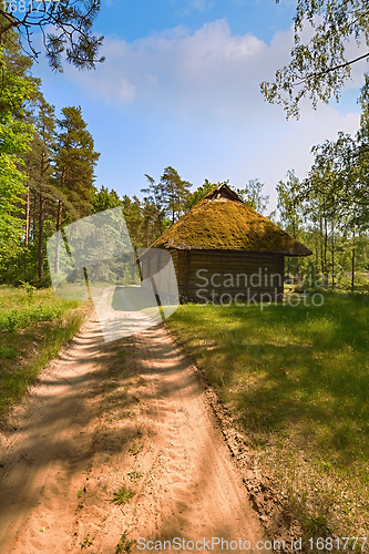 Image of Old house in rural area