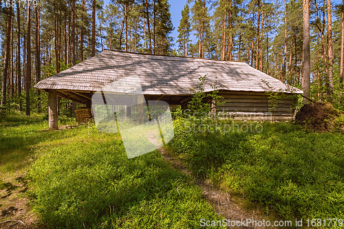 Image of Old house in rural area