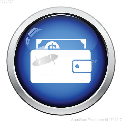 Image of Wallet with cash icon