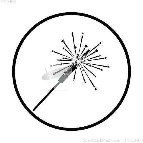 Image of Party sparkler icon