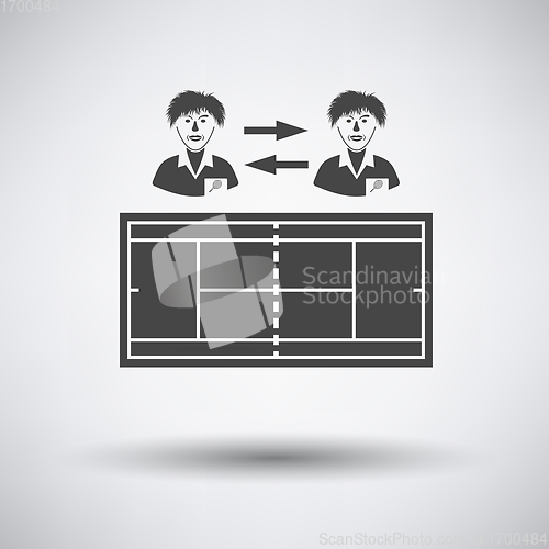 Image of Tennis side changing icon