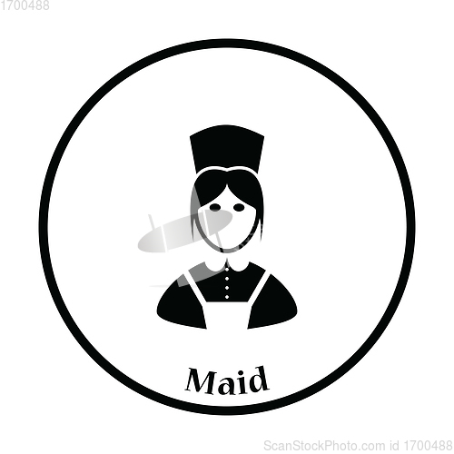 Image of Hotel maid icon