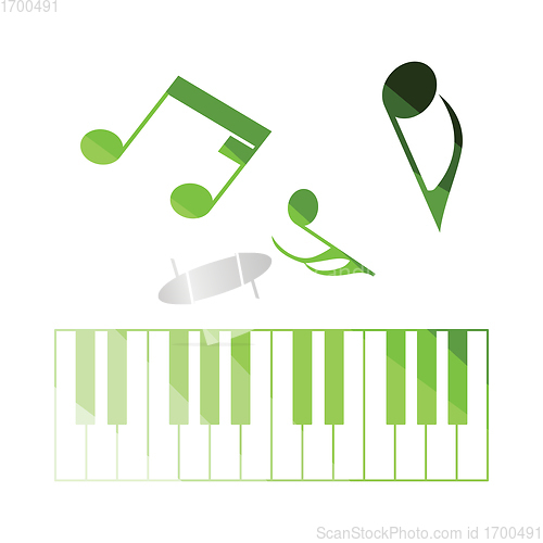 Image of Piano keyboard icon