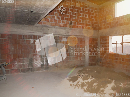 Image of interior of construction site