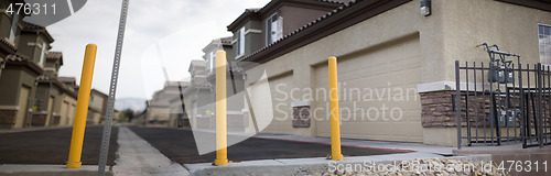 Image of houses in a row