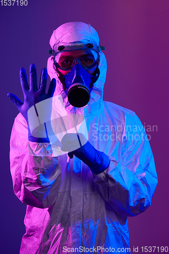 Image of Coronavirus, Doctor holding positive covid-19 virus Blood Sample