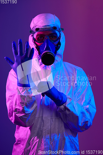 Image of Coronavirus, Doctor holding positive covid-19 virus Blood Sample