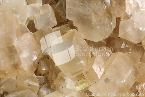 Image of calcite mineral texture