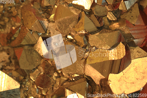 Image of pyrite mineral background