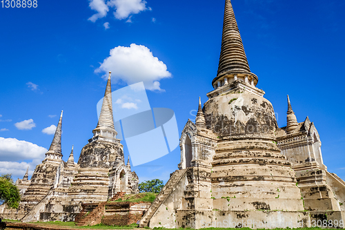 Image of Wat Phra Si Sanphet temple, Ayutthaya, Thailand