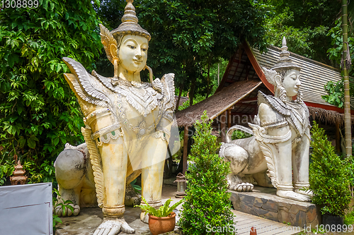 Image of Statue in Wat Palad temple, Chiang Mai, Thailand