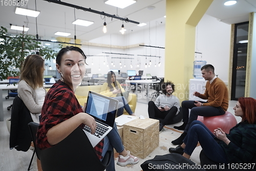 Image of team meeting and brainstorming