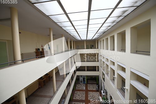 Image of university lobby