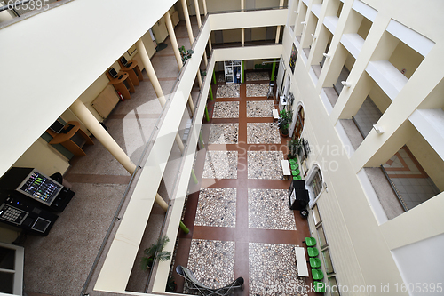 Image of university lobby