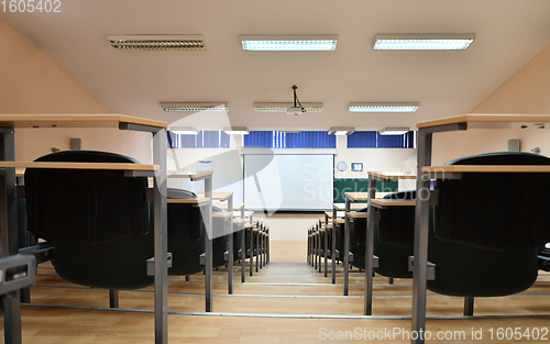 Image of empty classroom