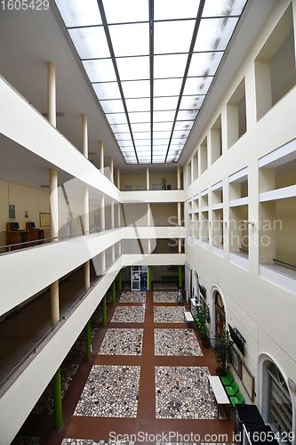 Image of university lobby