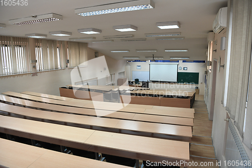 Image of empty classroom