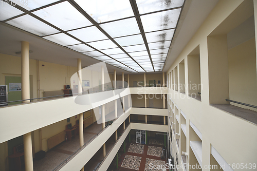 Image of university lobby