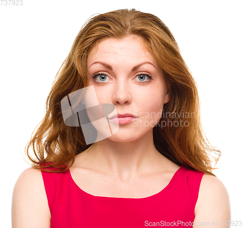 Image of Portrait of a young woman