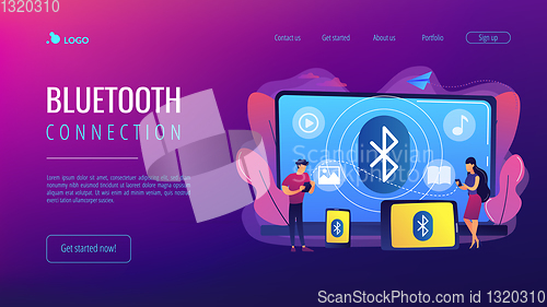Image of concept landing page.