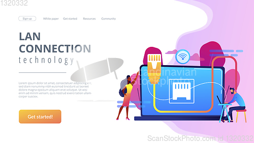 Image of concept landing page.