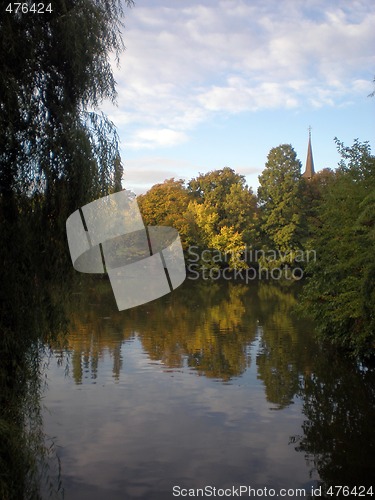 Image of Autumn lake