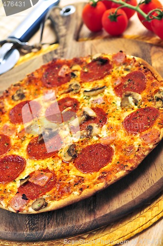 Image of Pepperoni pizza