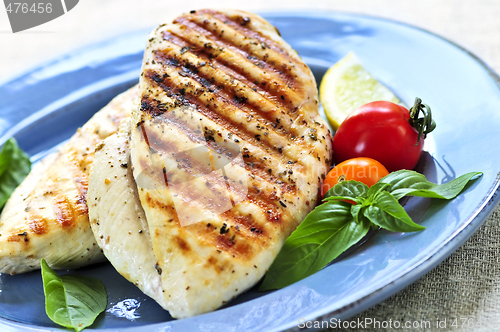 Image of Grilled chicken breasts