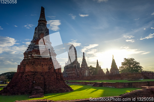 Image of Wat Chaiwatthanaram temple, Ayutthaya, Thailand