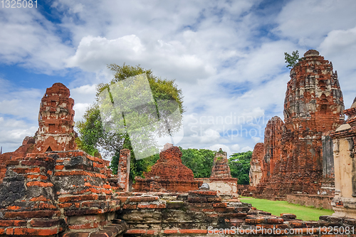 Image of Wat Mahathat temple, Ayutthaya, Thailand