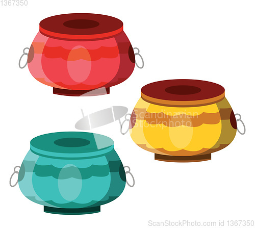 Image of Percussions for Chinese New Year celebrationillustration vector 