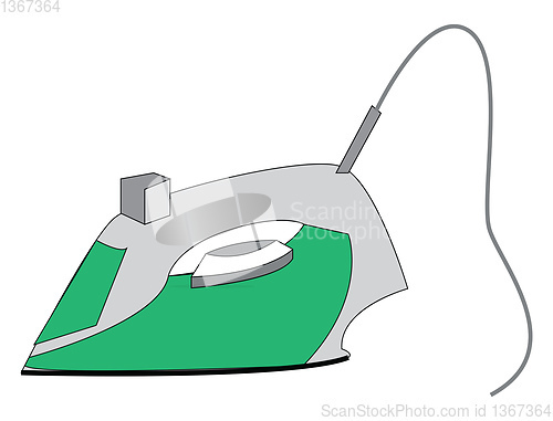 Image of A household electronic steam iron machine to press the clothes v