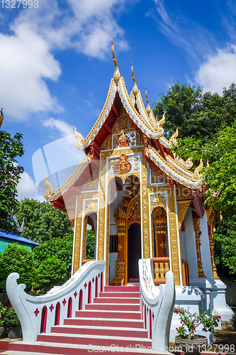 Image of Wat Chomphu temple, Chiang Mai, Thailand