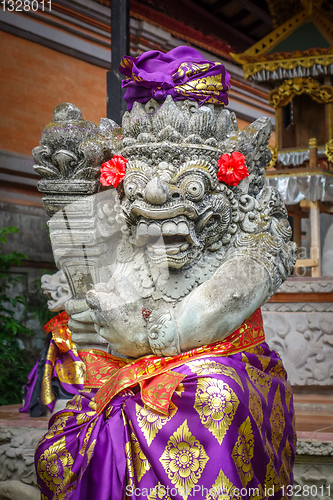 Image of Statue in Puri Saren Palace, Ubud, Bali, Indonesia