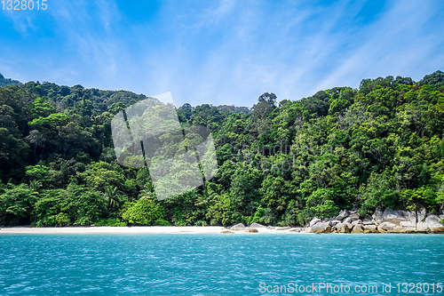 Image of Turtle Beach, Perhentian Islands, Terengganu, Malaysia