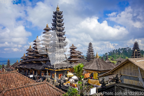 Image of Pura Besakih temple on mount Agung, Bali, Indonesia